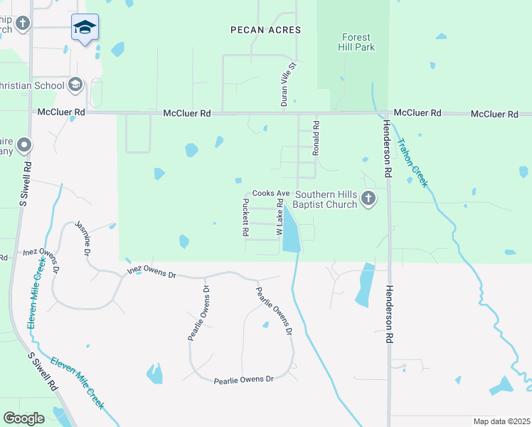 map of restaurants, bars, coffee shops, grocery stores, and more near 1440 Lakeview Avenue in Jackson