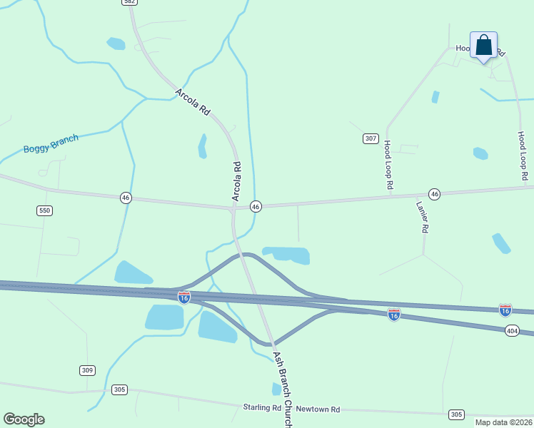 map of restaurants, bars, coffee shops, grocery stores, and more near 21722 Georgia 46 in Pembroke