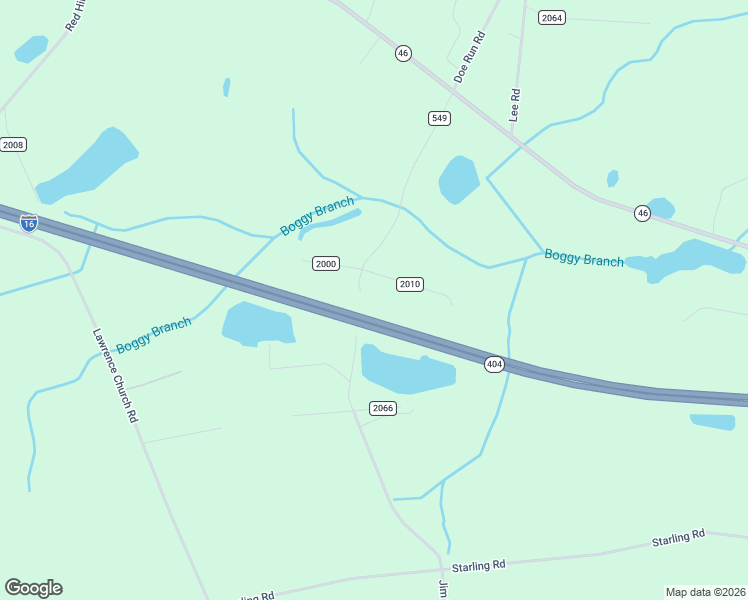 map of restaurants, bars, coffee shops, grocery stores, and more near 64 Doe Run Road in Brooklet