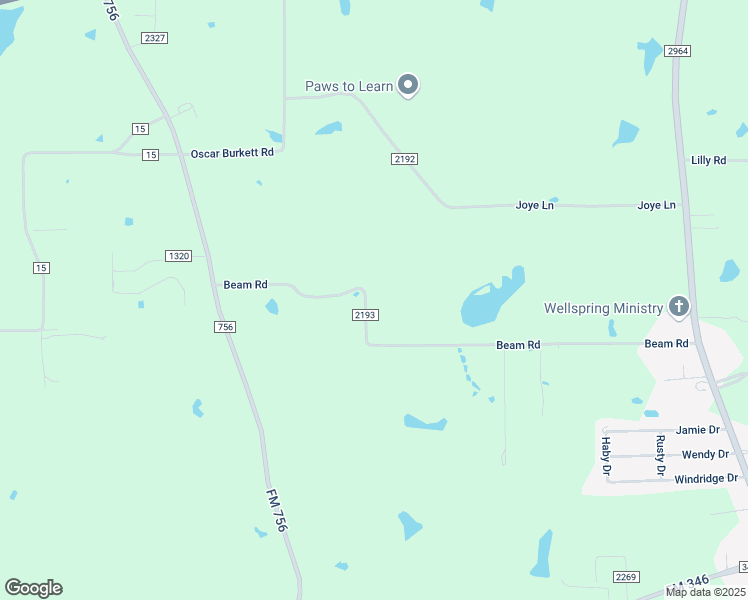 map of restaurants, bars, coffee shops, grocery stores, and more near 7601 County Road 2193 in Whitehouse