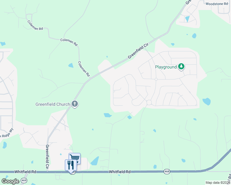 map of restaurants, bars, coffee shops, grocery stores, and more near 647 Conti Drive in Brandon