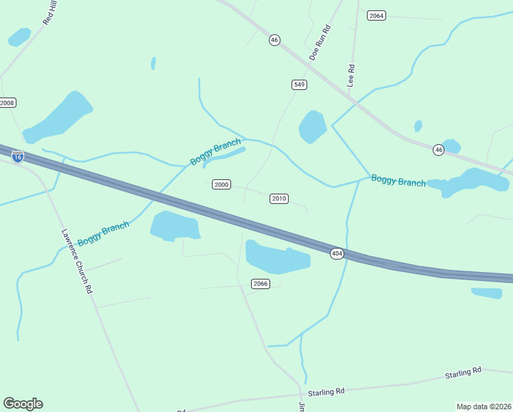 map of restaurants, bars, coffee shops, grocery stores, and more near 64 Doe Run Road in Brooklet