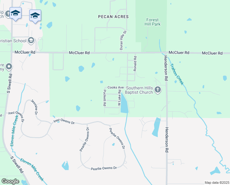 map of restaurants, bars, coffee shops, grocery stores, and more near 1440 Lakeview Avenue in Jackson