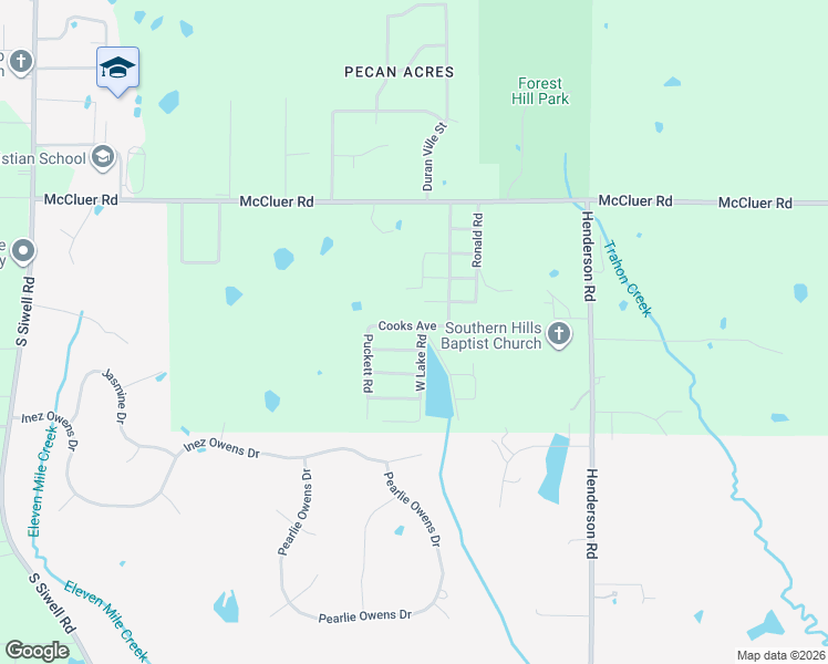 map of restaurants, bars, coffee shops, grocery stores, and more near 1440 Lakeview Avenue in Jackson