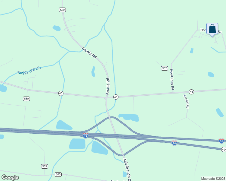 map of restaurants, bars, coffee shops, grocery stores, and more near 21722 Georgia 46 in Pembroke