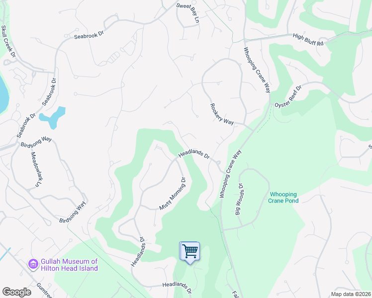 map of restaurants, bars, coffee shops, grocery stores, and more near 7 Rusty Rail Lane in Hilton Head Island