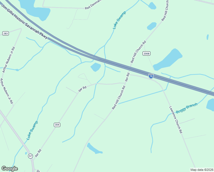 map of restaurants, bars, coffee shops, grocery stores, and more near 1014 Iler Road in Pembroke