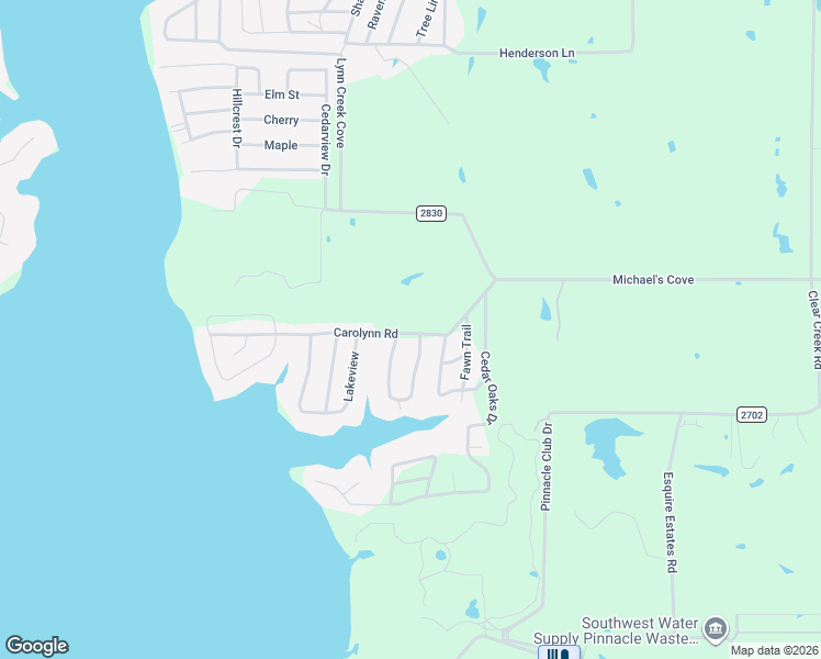 map of restaurants, bars, coffee shops, grocery stores, and more near 2106 Hickory Trce in Mabank