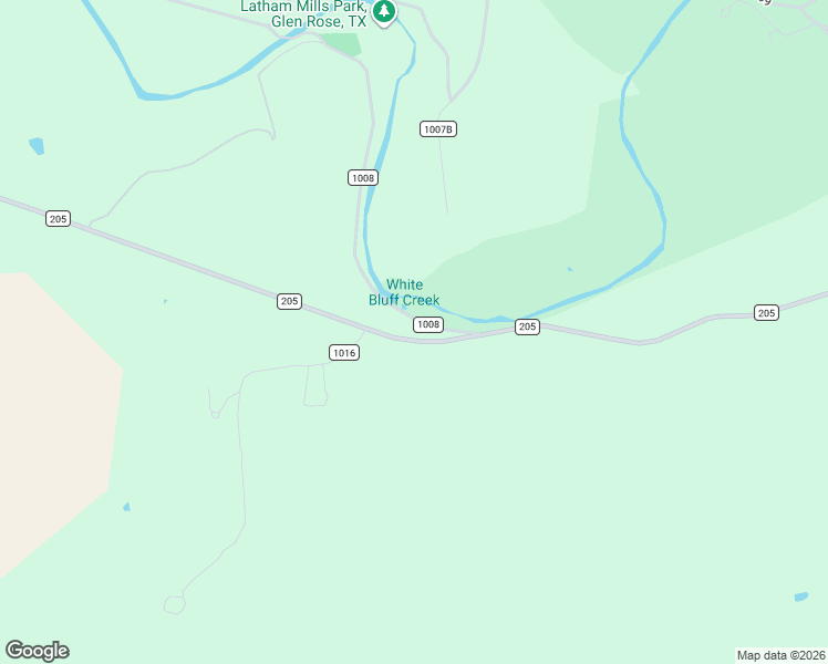 map of restaurants, bars, coffee shops, grocery stores, and more near 4622 Farm to Market 205 in Glen Rose