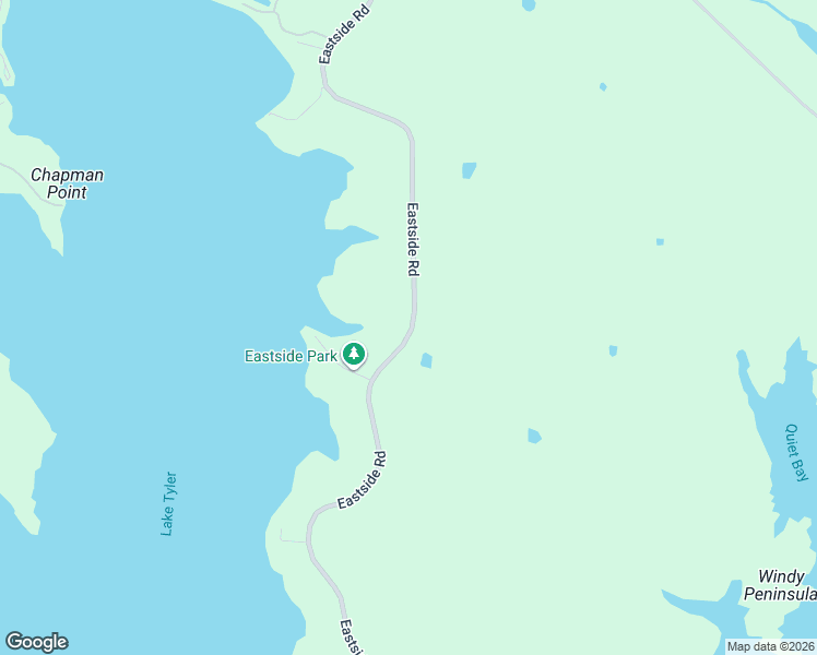 map of restaurants, bars, coffee shops, grocery stores, and more near 16598 Eastside Road in Tyler