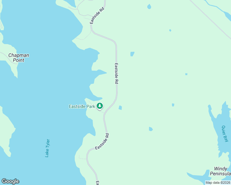 map of restaurants, bars, coffee shops, grocery stores, and more near 16598 Eastside Road in Tyler