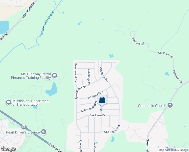 map of restaurants, bars, coffee shops, grocery stores, and more near 107 Beechwood Circle in Brandon