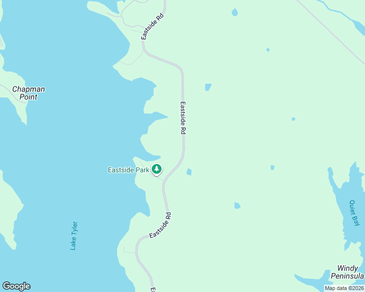 map of restaurants, bars, coffee shops, grocery stores, and more near 16598 Eastside Road in Tyler