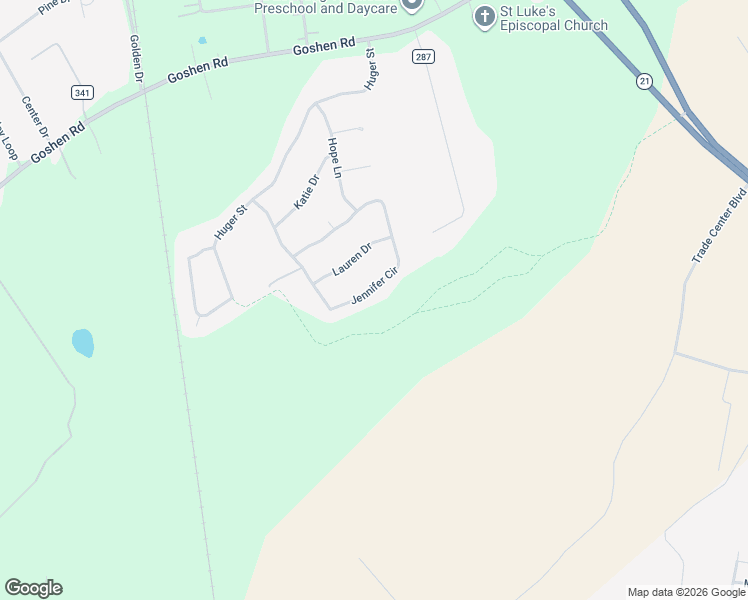 map of restaurants, bars, coffee shops, grocery stores, and more near 146 Jennifer Circle in Rincon