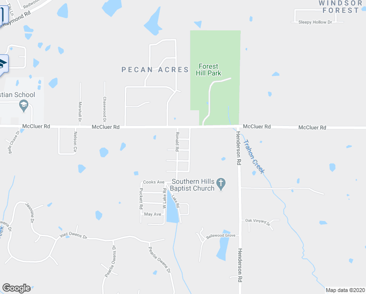 map of restaurants, bars, coffee shops, grocery stores, and more near 1414 Taylor Avenue in Jackson