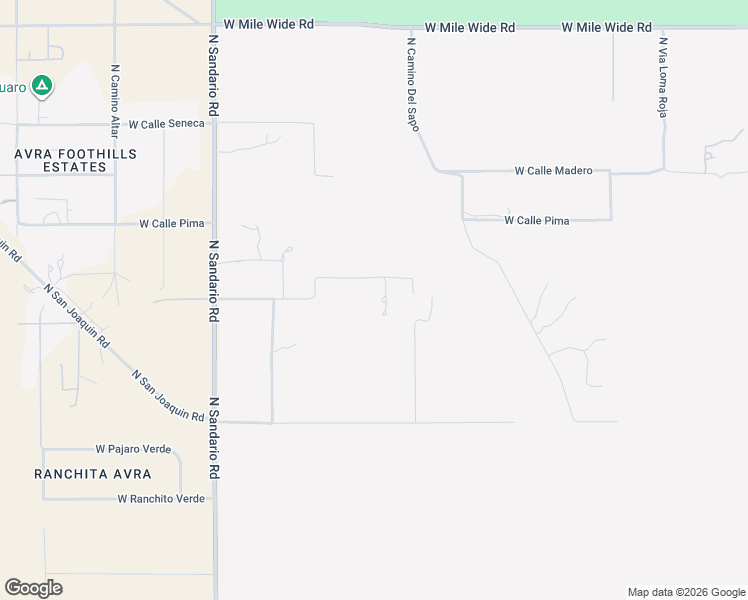 map of restaurants, bars, coffee shops, grocery stores, and more near 11581 West Tortoise TR in Tucson