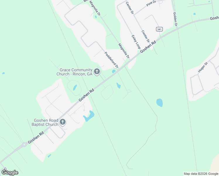 map of restaurants, bars, coffee shops, grocery stores, and more near 111 Barrington Circle in Rincon