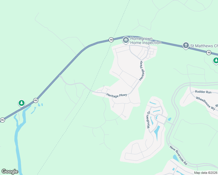 map of restaurants, bars, coffee shops, grocery stores, and more near 2 Prominence Point in Bluffton