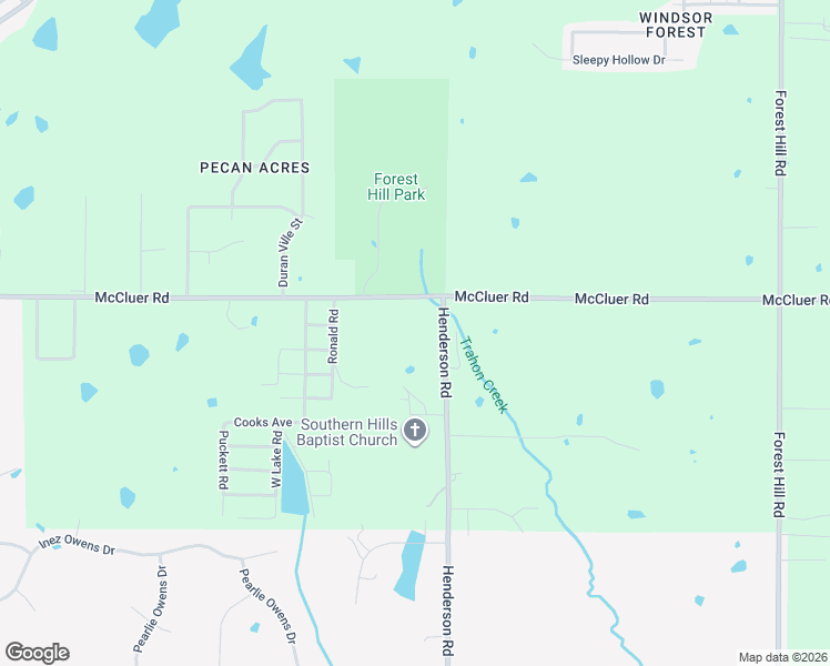 map of restaurants, bars, coffee shops, grocery stores, and more near 3813 Henderson Road in Jackson