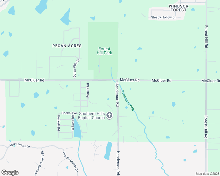map of restaurants, bars, coffee shops, grocery stores, and more near 3813 Henderson Road in Jackson
