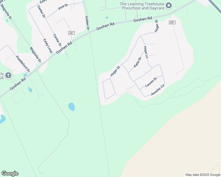 map of restaurants, bars, coffee shops, grocery stores, and more near 184 Huger Street in Rincon
