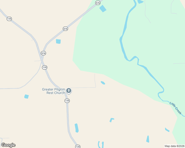 map of restaurants, bars, coffee shops, grocery stores, and more near Austin Road in Mangham