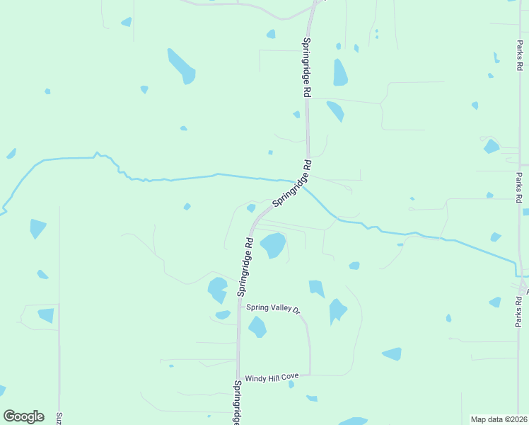 map of restaurants, bars, coffee shops, grocery stores, and more near 5500 Springridge Road in Raymond