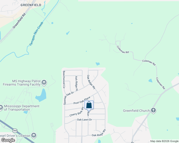 map of restaurants, bars, coffee shops, grocery stores, and more near 643 Oak Ridge Way in Brandon