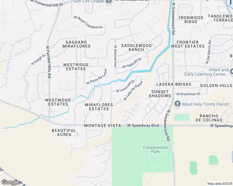 map of restaurants, bars, coffee shops, grocery stores, and more near 1336 Camino de Juan in Tucson