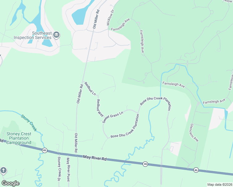 map of restaurants, bars, coffee shops, grocery stores, and more near 8 Dove Tree Ln in Bluffton