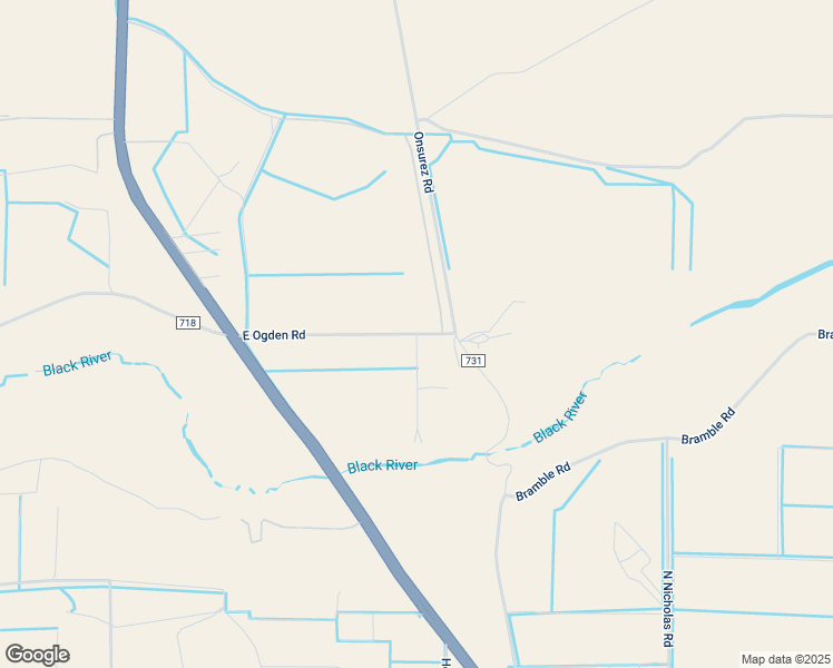 map of restaurants, bars, coffee shops, grocery stores, and more near 85 East Ogden Road in Loving