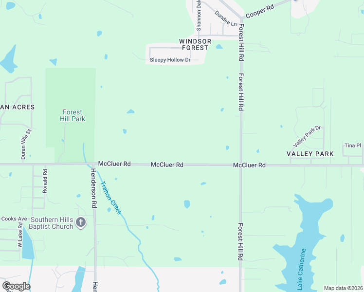 map of restaurants, bars, coffee shops, grocery stores, and more near 1128 Mccluer Road in Jackson