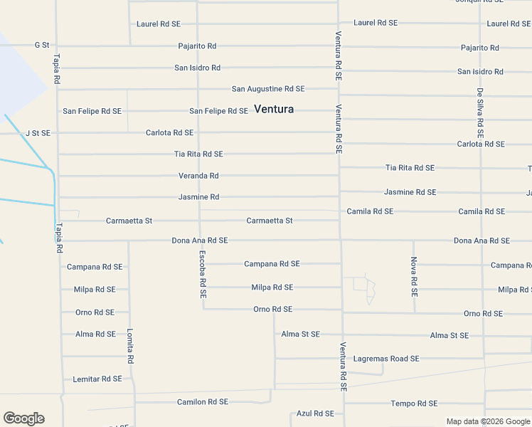 map of restaurants, bars, coffee shops, grocery stores, and more near 5973-5981 Carmaetta Street in Deming