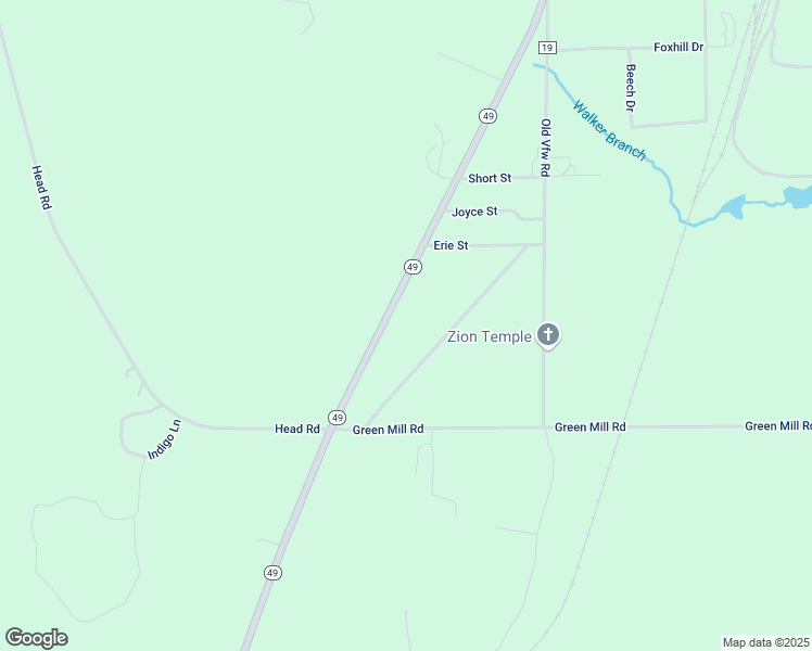 map of restaurants, bars, coffee shops, grocery stores, and more near 4147 Georgia 49 in Andersonville