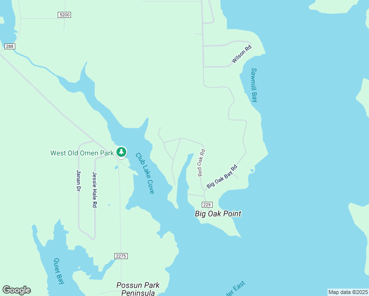 map of restaurants, bars, coffee shops, grocery stores, and more near 16289 Live Oak St in Tyler