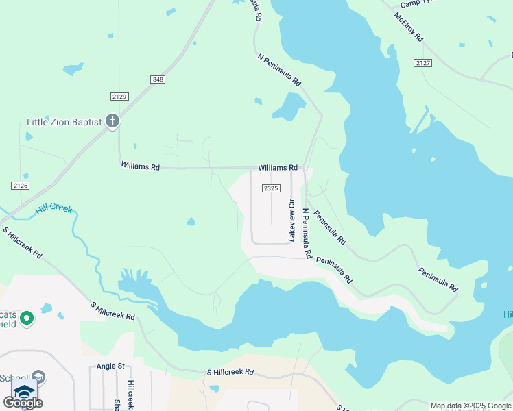 map of restaurants, bars, coffee shops, grocery stores, and more near 16255 Lakeview Circle in Whitehouse