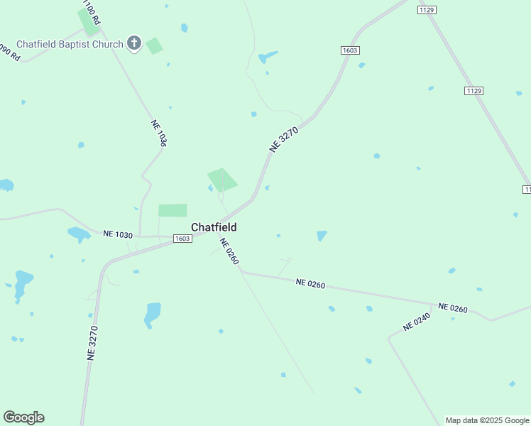 map of restaurants, bars, coffee shops, grocery stores, and more near 5160 Farm to Market 1603 in Chatfield