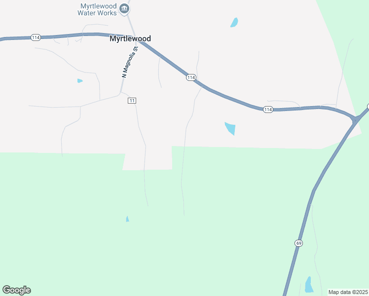 map of restaurants, bars, coffee shops, grocery stores, and more near Sycamore Road in Marengo County
