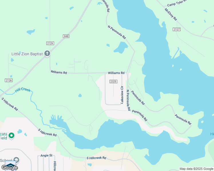 map of restaurants, bars, coffee shops, grocery stores, and more near 16255 Lakeview Circle in Whitehouse
