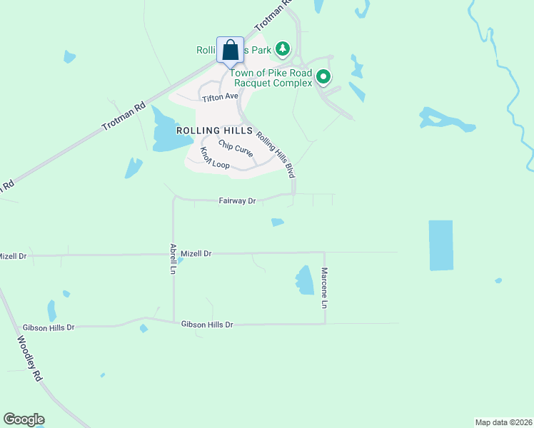 map of restaurants, bars, coffee shops, grocery stores, and more near 7236 Par Place in Montgomery