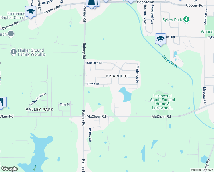 map of restaurants, bars, coffee shops, grocery stores, and more near 631 Spryfield Road in Jackson