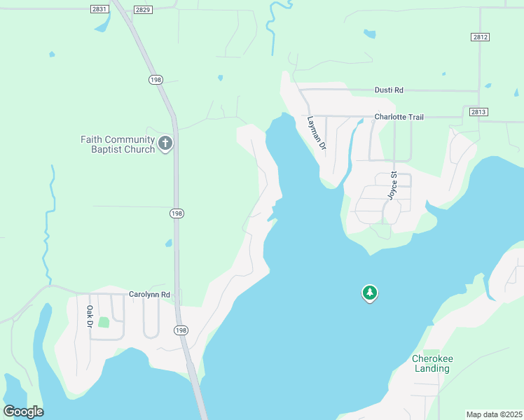 map of restaurants, bars, coffee shops, grocery stores, and more near 116 Summerall Drive in Mabank