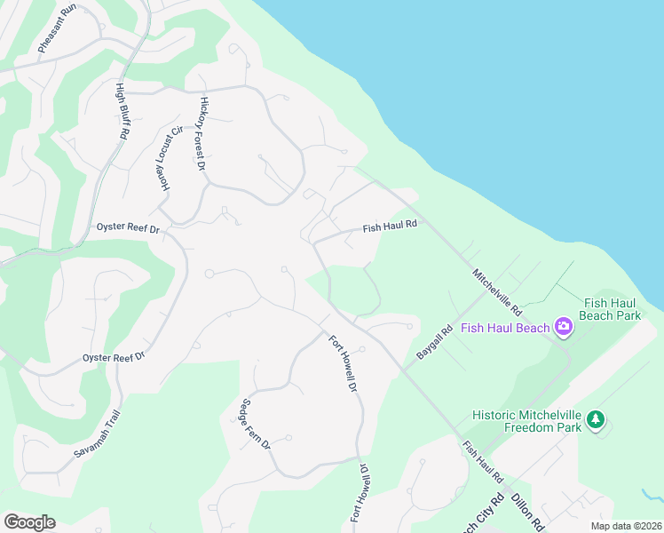 map of restaurants, bars, coffee shops, grocery stores, and more near 210 Fish Haul Road in Hilton Head Island