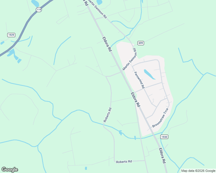 map of restaurants, bars, coffee shops, grocery stores, and more near 981 Roberts Road in Ellabell
