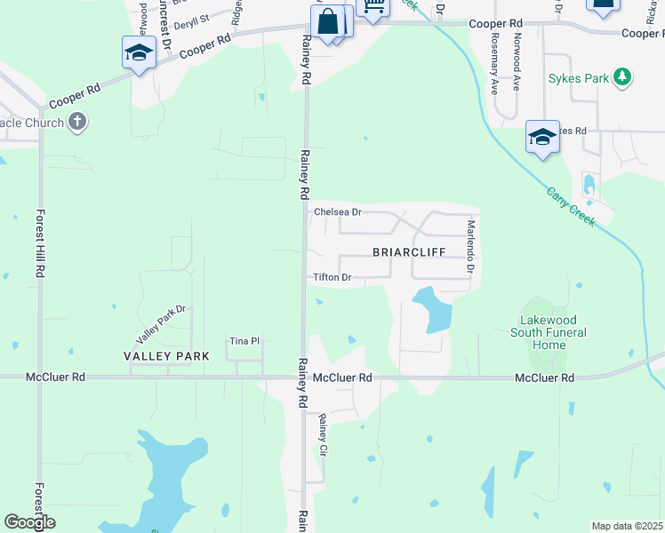 map of restaurants, bars, coffee shops, grocery stores, and more near 650 Spryfield Road in Jackson