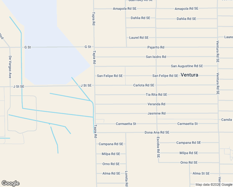 map of restaurants, bars, coffee shops, grocery stores, and more near 5045 Tia Rita Road in Deming
