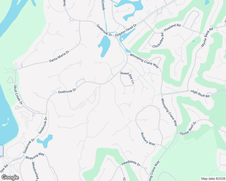 map of restaurants, bars, coffee shops, grocery stores, and more near 16 Golden Hind Drive in Hilton Head Island