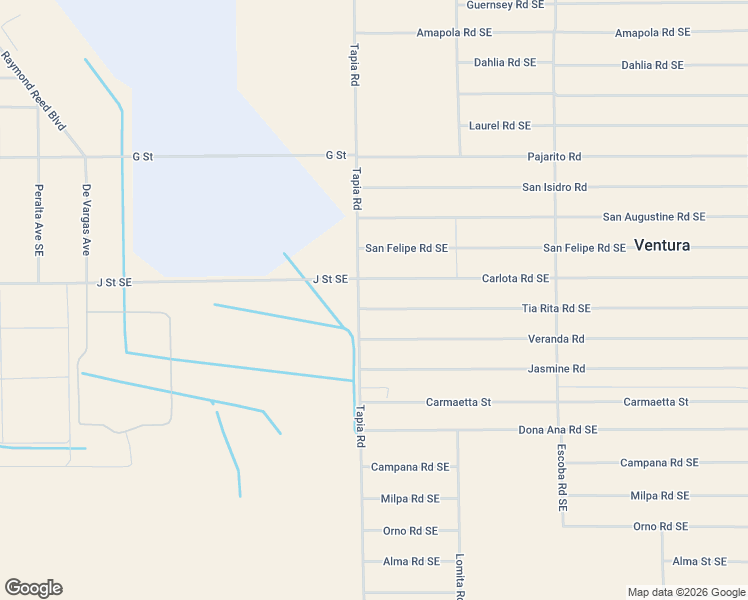 map of restaurants, bars, coffee shops, grocery stores, and more near 5045 Tia Rita Road in Deming