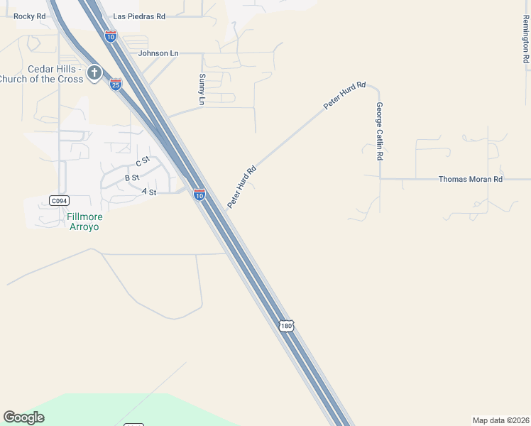 map of restaurants, bars, coffee shops, grocery stores, and more near 5566 Peter Hurd Road in Las Cruces