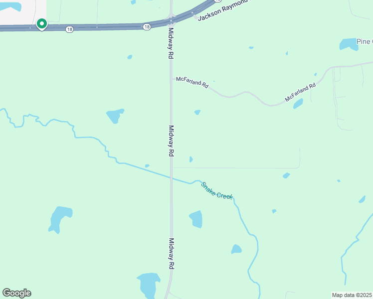 map of restaurants, bars, coffee shops, grocery stores, and more near 6110 Midway Rd in Raymond